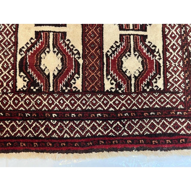 Persian 1970s Square Persian Rug , 2' X 2'2" For Sale - Image 3 of 6