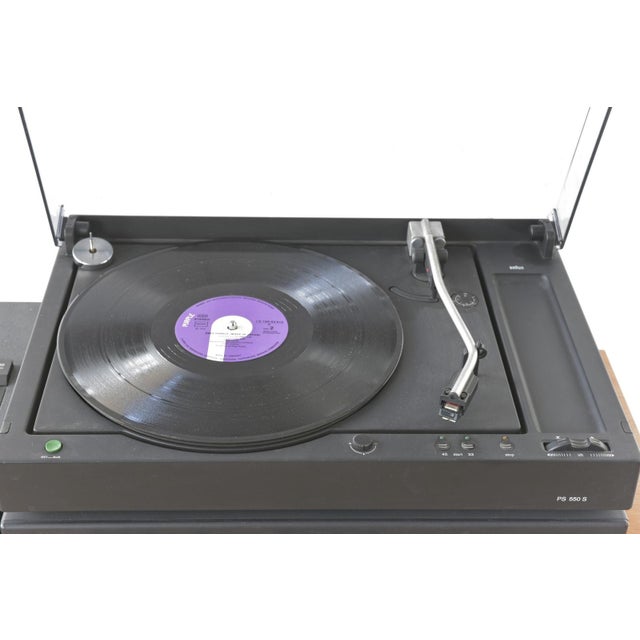 Metal 525 PS550s and TGC450 HiFi System Director by Dieter Rams for Braun AG, Germany, 1977, Set of 3 For Sale - Image 7 of 16