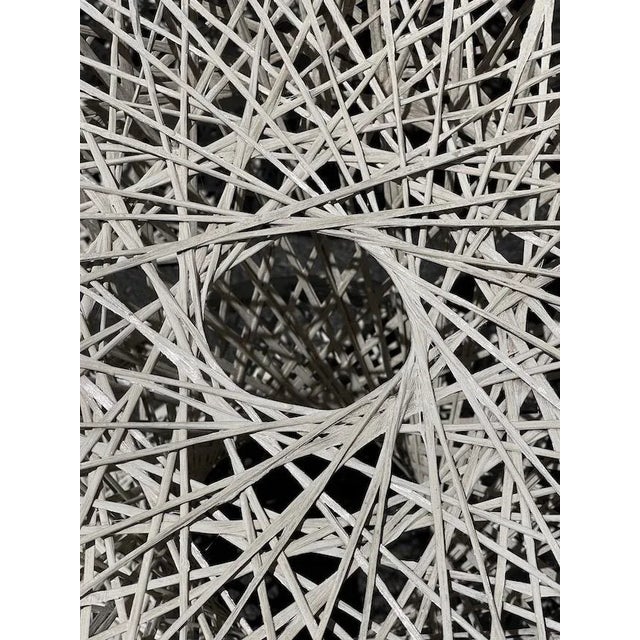 Mid-Century Modern Spun Fiberglass Bar Stools Attributed to Russell Woodard - a Pair For Sale - Image 11 of 13