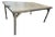 Modern Contemporary Steel Kitchen Table For Sale