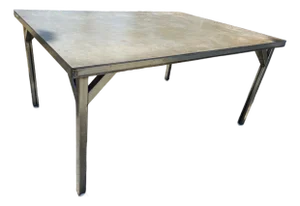 Modern Contemporary Steel Kitchen Table