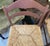 Brown French Country Mid Century Dining Chairs With Rush Seats For Sale - Image 8 of 9