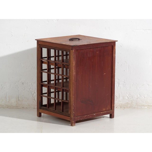 Antique Japanese Wooden Display Cabinet For Sale - Image 12 of 13