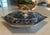 19th Century British Staffordshire Pottery Blue & White Lidded Vegetable Bowl. Stunning & Rare! For Sale - Image 9 of 11