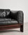 Bastiano Two-Seater Sofa in Mahogany and Black Leather by Afra and Tobia Scarpa for Gavina, Italy, 1960s For Sale - Image 9 of 18
