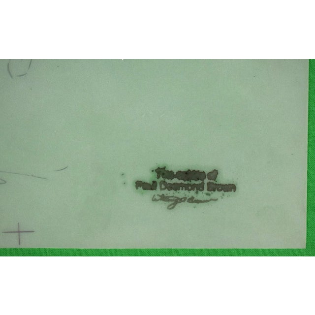 Traditional Paul Brown Polo Pencil on Acetate Drawing 16 For Sale - Image 3 of 4