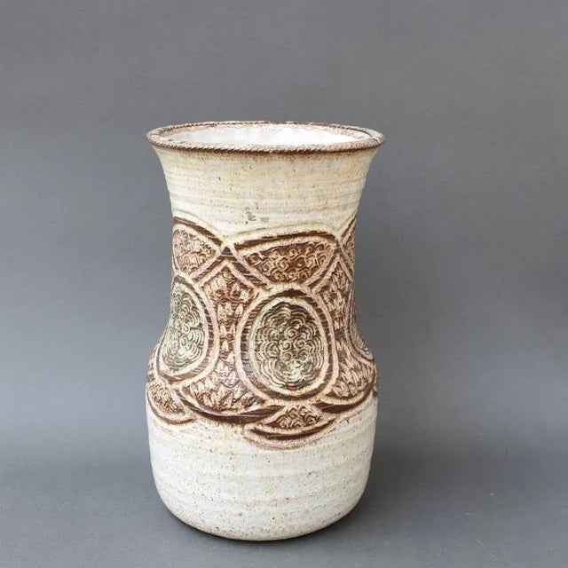 Mid-Century Ceramic Vase by Marcel Giraud, 1960s For Sale - Image 4 of 12