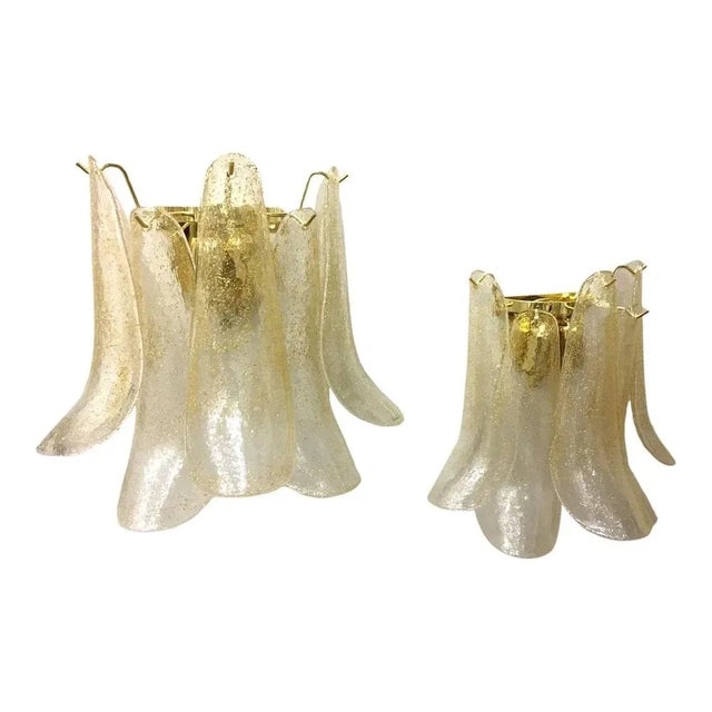 Early 21st Century Murano Glass Wall Sconces by Simoeng, Set of 2 For Sale - Image 5 of 5