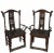 Antique Chinese High York Back Armchairs - a Pair For Sale - Image 13 of 13