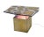 Custom Studio Made Side Table With Resin and Slate Top and Light Up Base For Sale - Image 13 of 13