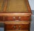Vintage Pedestal Desk with Hunter Green Leather by Bevan Funnell For Sale - Image 15 of 18