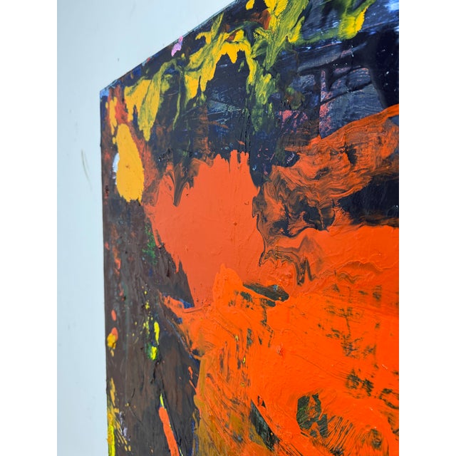 2020s Tectonic Heat, Contemporary Abstract Painting by Matt Higgins For Sale - Image 5 of 9
