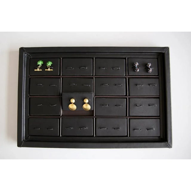 Cufflinks Leather Tray For Sale - Image 3 of 7