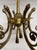 Brass Brass Tassel Chandelier, Six Arms, Hollywood Regency Design For Sale - Image 8 of 10