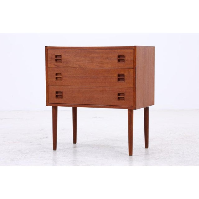2000 - 2009 Vintage Danish Teak Chest of Drawers For Sale - Image 5 of 12