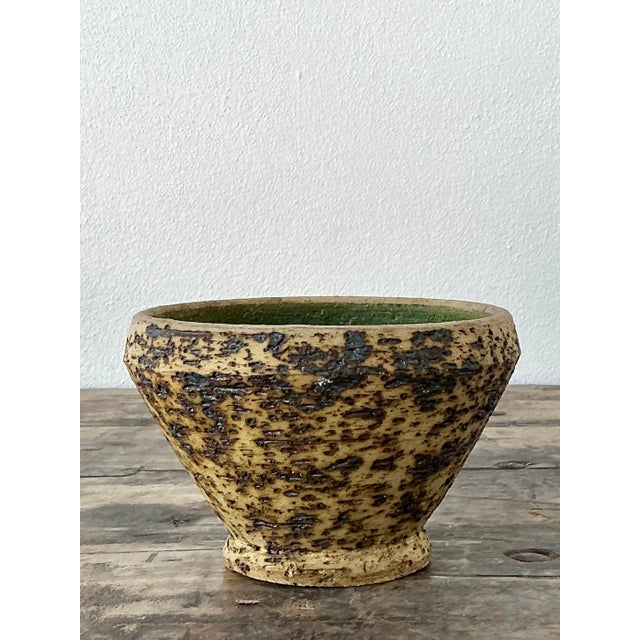 Vintage Original Studio Pottery Bowl For Sale - Image 4 of 12