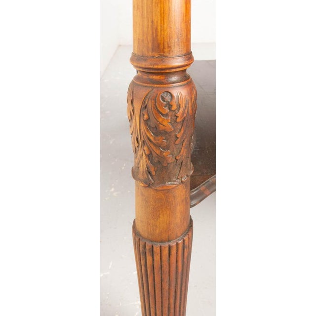 English Carved Side Table,1920 For Sale - Image 15 of 18