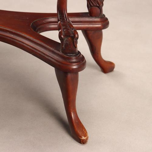 Small Antique Fruit Wood Bois de Rose Table, 20th Century For Sale - Image 12 of 14