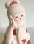 Mid-Century Modern Vintage Mid Century Japanese Porcelain Bisque Gumps Exclusive Hakata Doll Female Figurine For Sale - Image 3 of 9