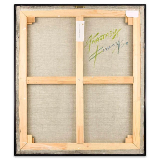 The safe is an original contemporary artwork, realized in 2018 by the emerging artist Anastasia Kurakina. Mixed colored...