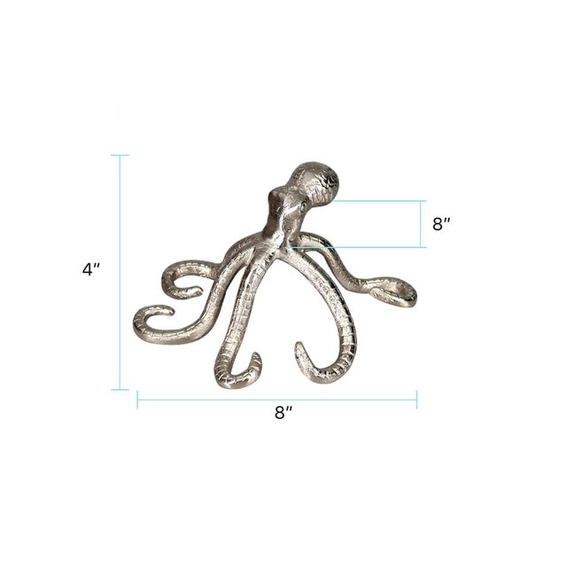 Kenneth Ludwig Chicago An Octopus Life Sculpture For Sale - Image 4 of 4