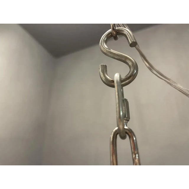 Large Multicolored Murano Glass Tube Tronchi Chandelier, 1970s For Sale - Image 7 of 9