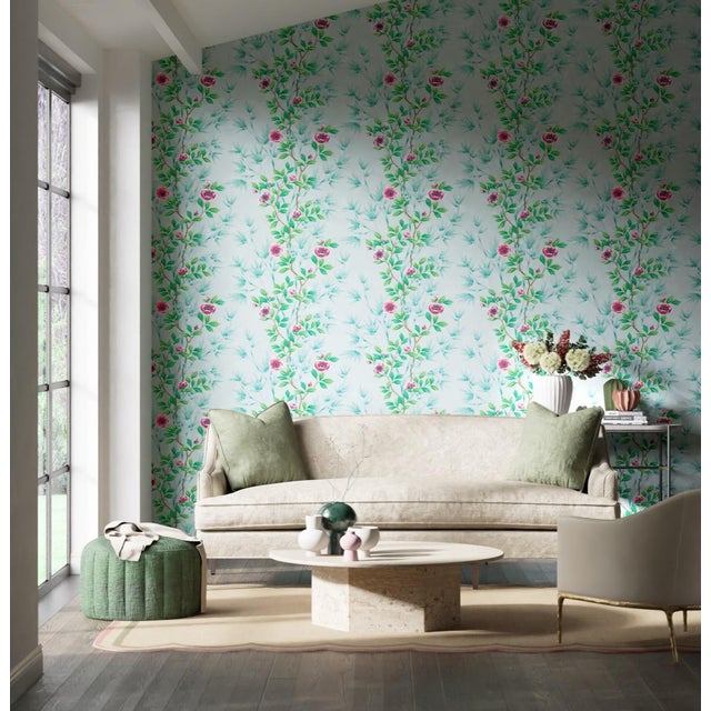 Featuring bamboo stems entwined with delicate anemone blooms our classically inspired design is closely related to the...