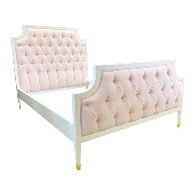 Gramercy Tufted Queen Bed Chairish