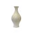 This is a Chinese decorative porcelain vase in off White base color. The theme is oriental flower and bird scenery...