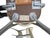 Shelby Williams Aluminum Legs Gazelle Chairs Armrests MidCentury Set of Four For Sale - Image 6 of 6