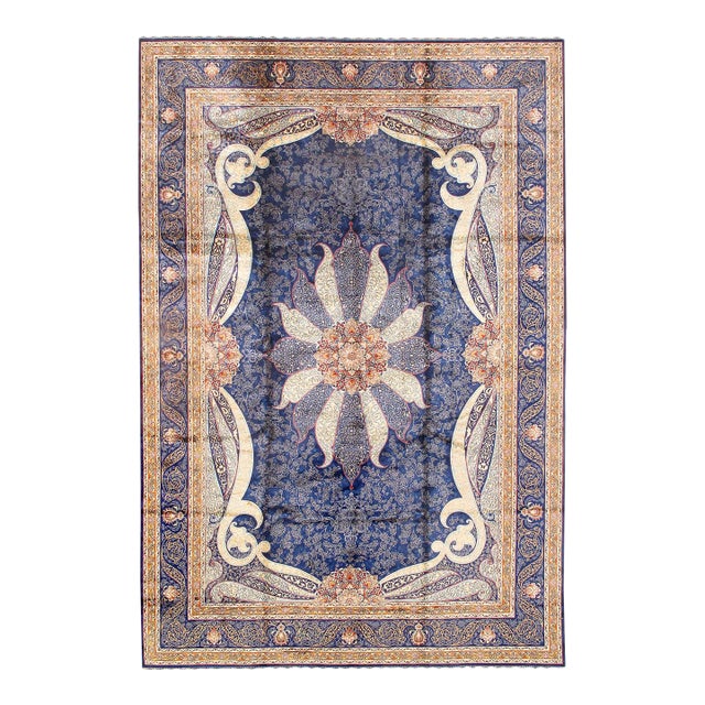 Pasargad DC Exquisite Design Paris Palace Fine Power Loom V.Silk Rug For Sale