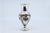Silver Vase with Reliefs and Circular Base For Sale - Image 10 of 11