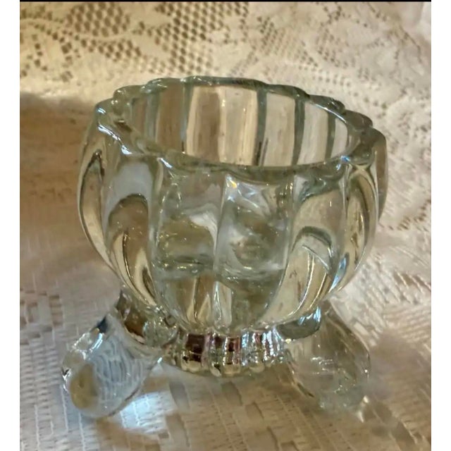 Vintage Candle Holders: 2 Large Majolica Stands, 2 Dansk Silverplated, 2 Jeanette, & 2 Mini Flower Vases With Vintage Marbles For Sale In Greenville, SC - Image 6 of 9