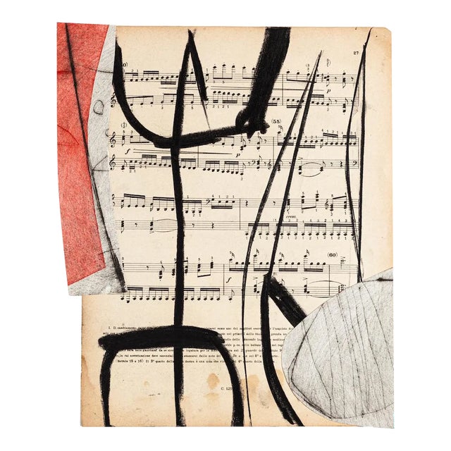 Musical Notes Mixed Media by Tommaso Cascella, 2009 For Sale