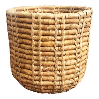 Vintage Coil Basket For Sale