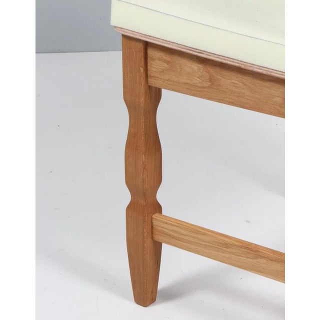 Model Razorblade Oak Dining Chair by Henning Kjærnulf, Denmark, 2023 For Sale - Image 9 of 10