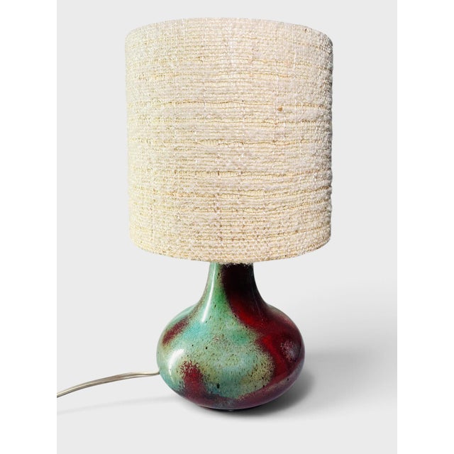 Vintage Ceramic Lamp from Rheinfelden, Switzerland, 1960s For Sale - Image 3 of 6