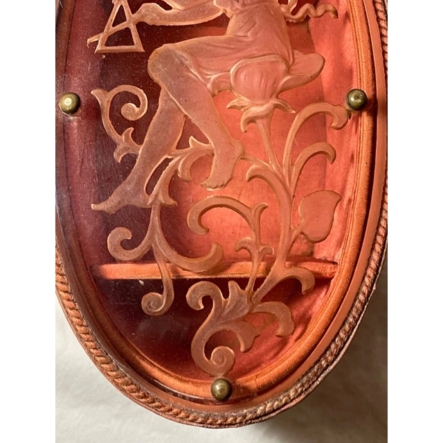 Antique Heinrich Hoffmann Intaglio Art Deco Glass Vanity Casket Jewelry Box For Sale In New York - Image 6 of 10