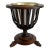 19th C Dutch Oak Turned Ice Bucket Jardiniere For Sale