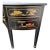 Late 20th Century Hollywood Regency Chinoiserie Demilune Sideboard Console Table Server For Sale - Image 5 of 12