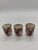Ceramic Cream Coffee Service with Red and Black Hand-Painted Floral Design from SMF Schramberg, Shabby Chic Style, 1950s, Set of 5 For Sale - Image 9 of 12