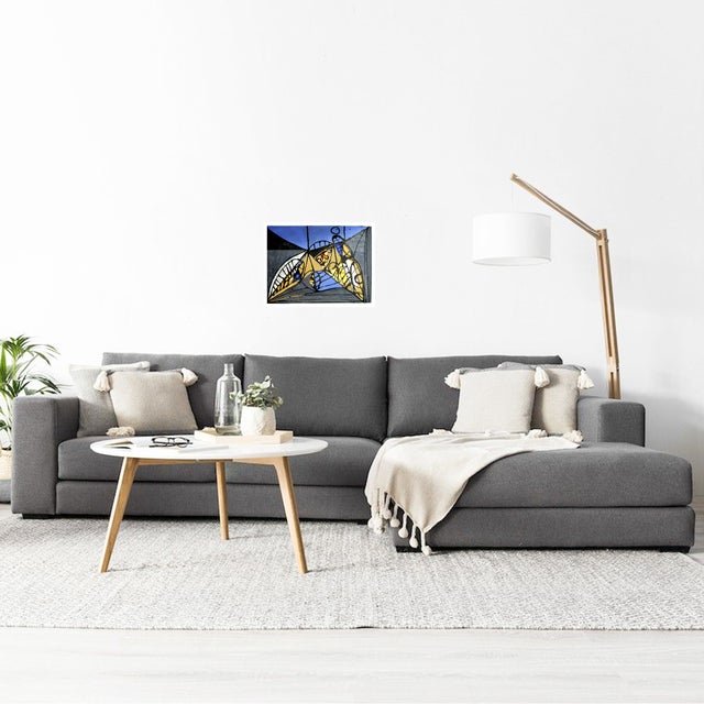 Mathias Wunderlich, Fossils, 2020, Acrylic on Paper For Sale - Image 3 of 4