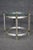 French Brass and Steel Glass Top Maison Jansen Style Directoire End Table, circa 1960 For Sale - Image 3 of 10