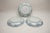 Ceramic Japanese Blue & White Sansu Sometsuke Mountain Landscape Village Plate Set of 3 For Sale - Image 7 of 11