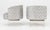 Modern Gray Velvet Swivel Tub Chairs, Pair For Sale In New York - Image 6 of 6