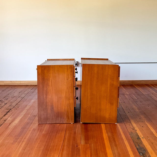 Wood 1960s Sannemans Møbelfabrik Stacking Dresser Drawers, 2 Pieces For Sale - Image 7 of 14