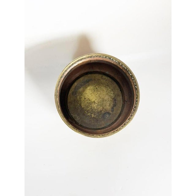 Vintage Brass and Metal Planter, France, 1970s For Sale - Image 4 of 11