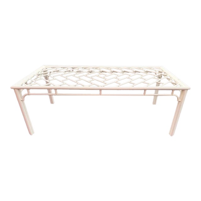 A fantastic wood crafted Chinese Chippendale dining table, a stunning size a rare find. A beautiful intricate lattice...