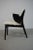 Black Fully Restored Vintage Armchair with Sheepskin from Bramin, 1960s For Sale - Image 8 of 10