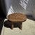 Small Oval Teak Occasional Stool For Sale - Image 5 of 18